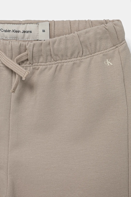 Chłopiec Calvin Klein Jeans dres dziecięcy IN0IN00017.PPYA beżowy