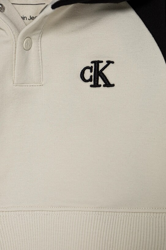 Calvin Klein Jeans dres dziecięcy beżowy IN0IN00263.PPYA