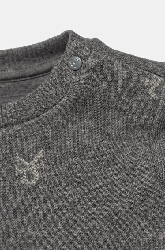 Chlapec Detská tepláková súprava z bavlny Calvin Klein Jeans IN0IN00264.PPYA sivá