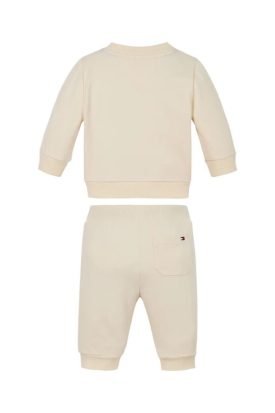 Trenirka za bebe Tommy Hilfiger KN0KN01978.PPYA bež SS25