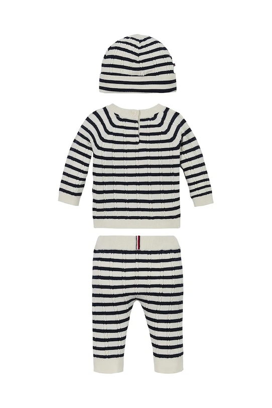 Komplet za bebe Tommy Hilfiger KN0KN01983.PPYA bež SS25