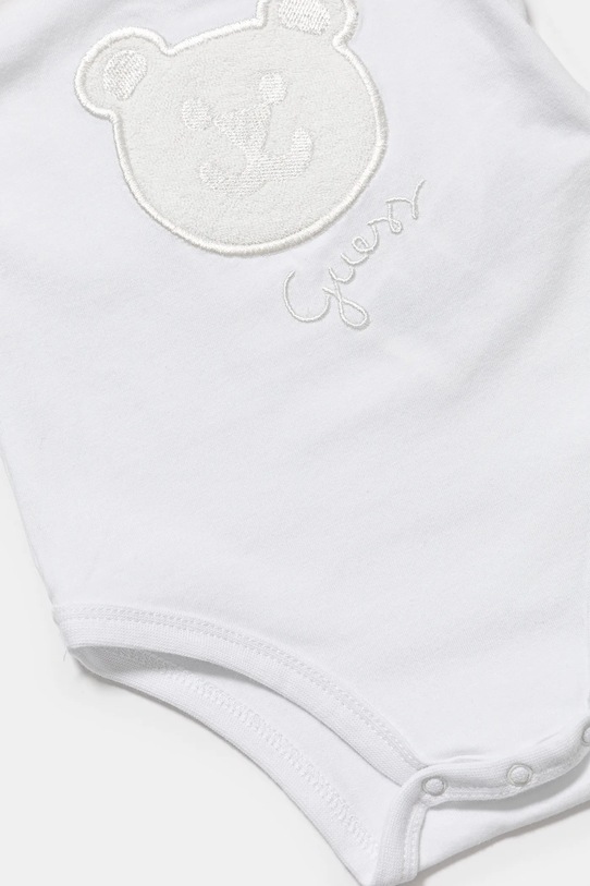 Chłopiec Guess komplet bawełniany niemowlęcy H4RW14.KBU64.PPYA beżowy