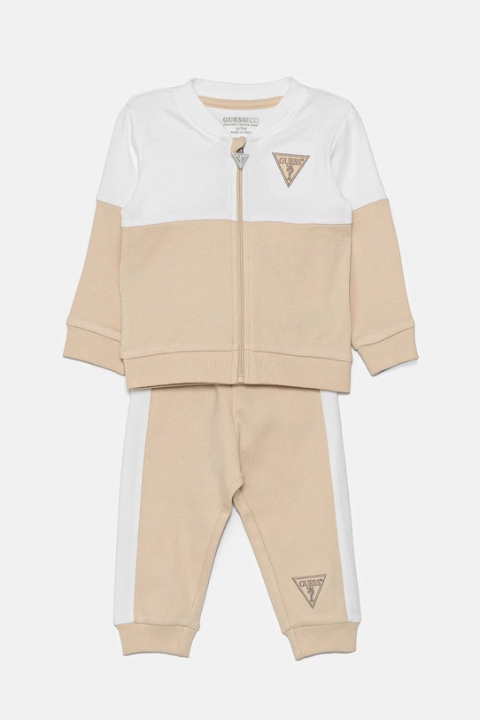 Komplet za bebe Guess H5RW02.KA6W0.PPYA bež SS25