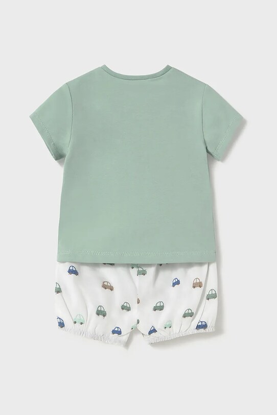 Dětská bavlněná souprava Mayoral Newborn 1204.1E.Newborn.PPYH tyrkysová SS25