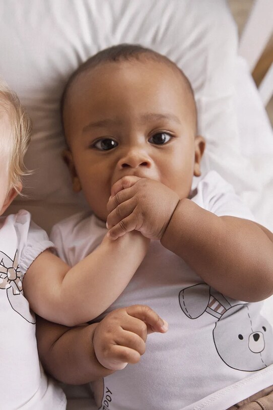 Детский хлопковый комплект Mayoral Newborn 1206.1H.Newborn.PPYH коричневый