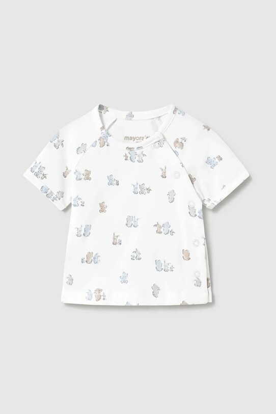 Mayoral Newborn set de bumbac pentru bebelusi 1877.1A.Newborn.PPYH albastru SS25