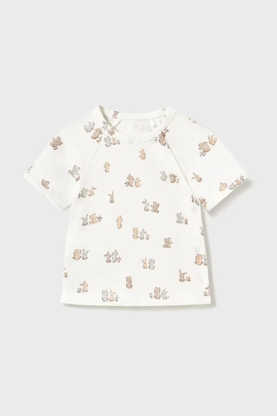 Mayoral Newborn set de bumbac pentru bebelusi 1877.1A.Newborn.PPYH bej SS25