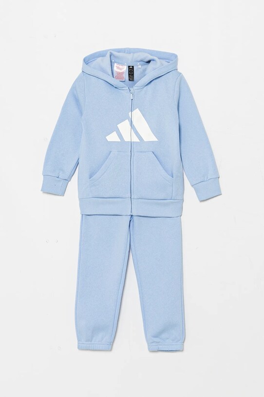 Cпортивний костюм для немовлят adidas трикотаж блакитний JE3971