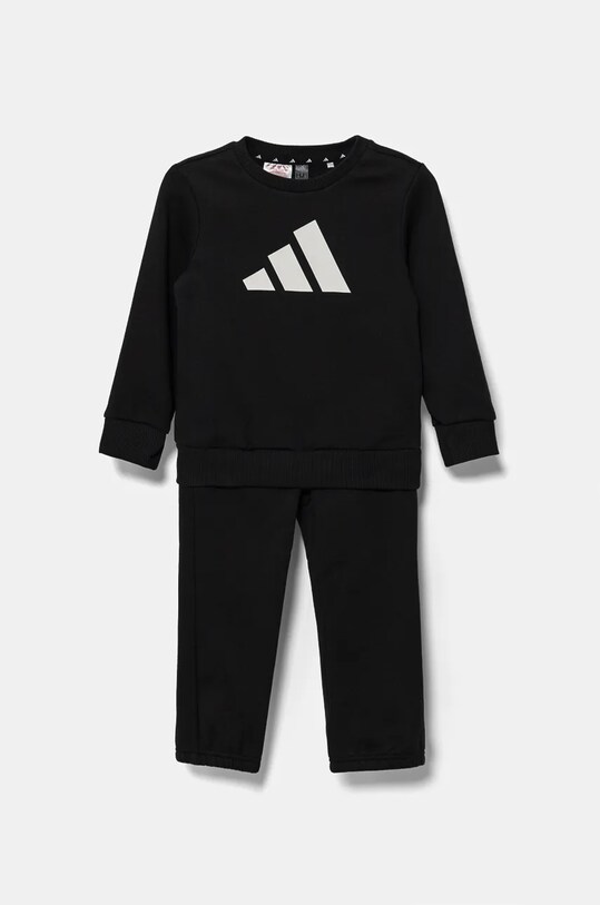 Дитячий спортивний костюм adidas трикотаж чорний JC9642