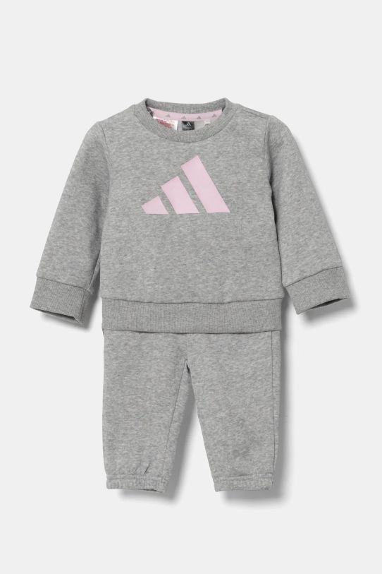 adidas tuta neonato/a maglia grigio JC9644