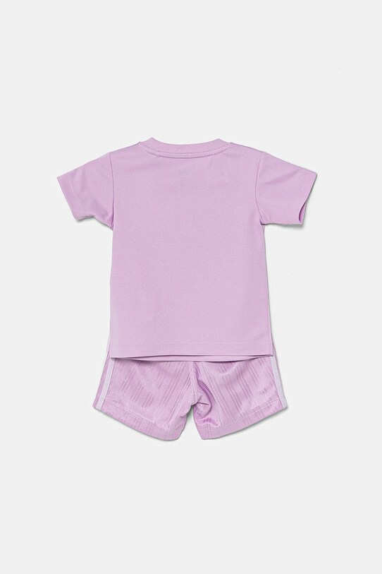 adidas Originals komplet niemowlęcy JC6617 fioletowy SS25