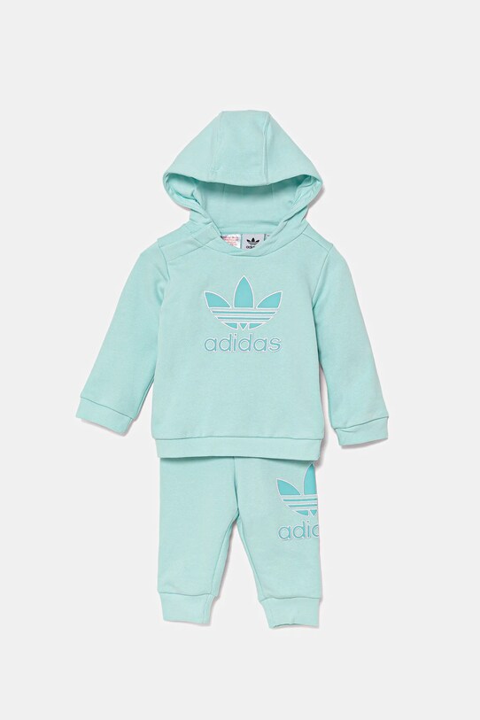Cпортивний костюм для немовлят adidas Originals трикотаж бірюзовий JC6590
