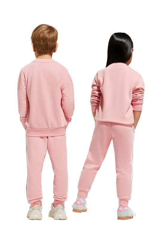 Дитячий спортивний костюм adidas Originals JC6613 рожевий