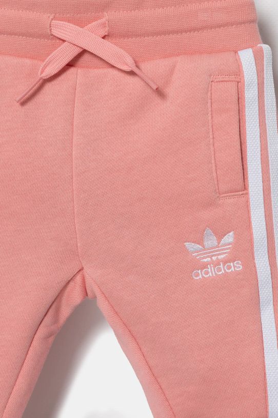 Tepláková súprava pre bábätká adidas Originals oranžová JC6508