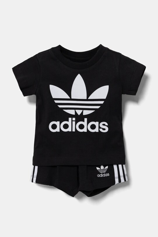 Комплект для младенцев adidas Originals аппликация чёрный JC6583