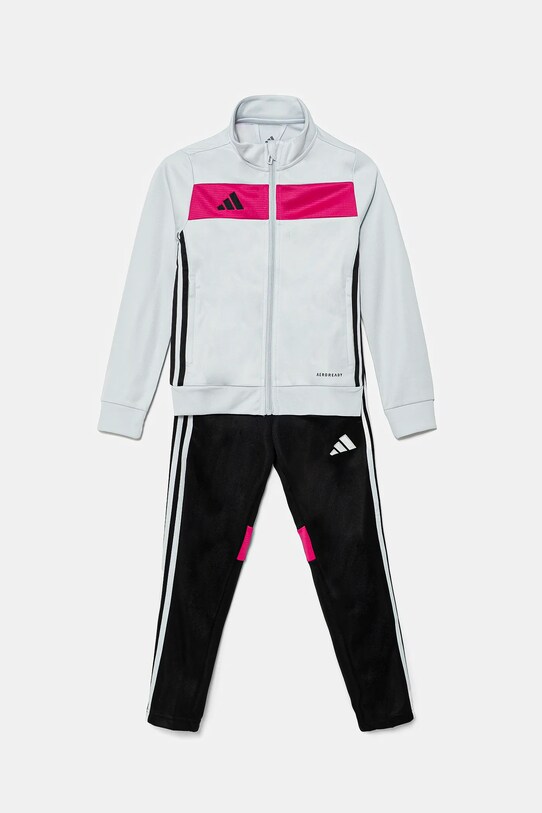 Дитячий спортивний костюм adidas Performance 2-pack JD0628 сірий SS25