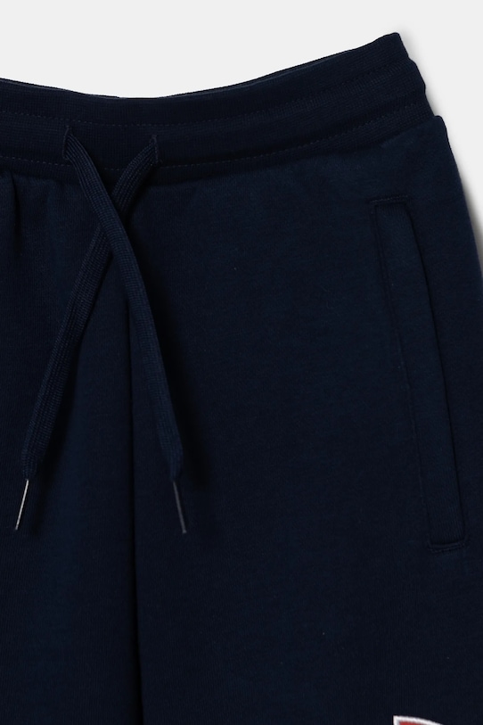 Detská bavlnená súprava adidas Originals tmavomodrá JC9172
