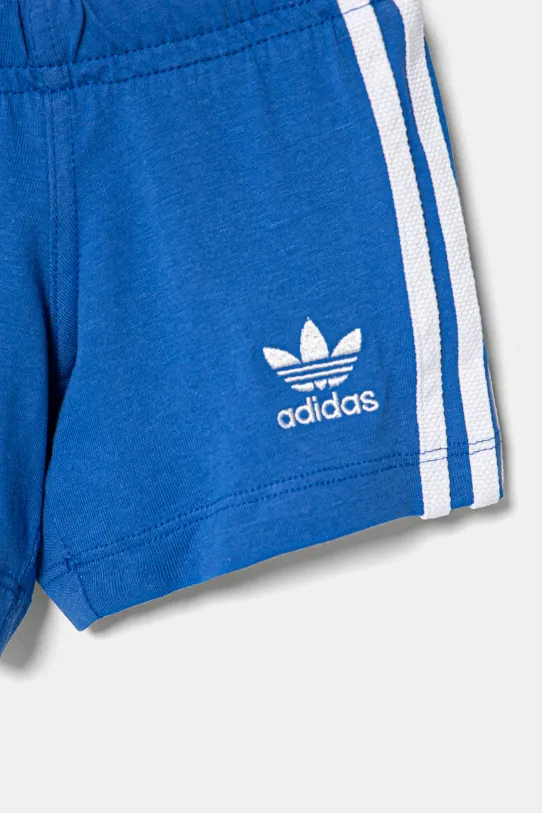 Pamučna dječja trenirka adidas Originals plava JC6581