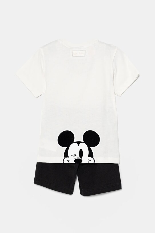Детский комплект из хлопка adidas Originals x Disney JD0611 белый SS25