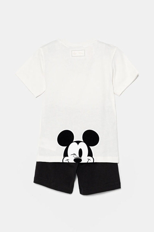 adidas Originals komplet bawełniany dziecięcy x Disney JD0611 biały SS25