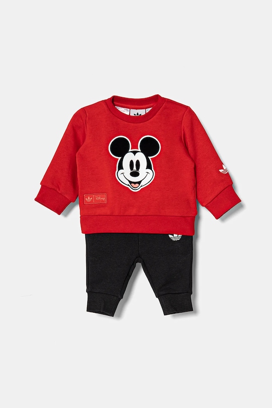 Детский спортивный костюм adidas Originals трикотаж красный JN7707