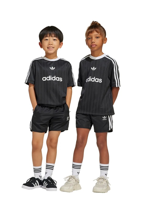 adidas Originals komplet dziecięcy tkanina czarny JC7870
