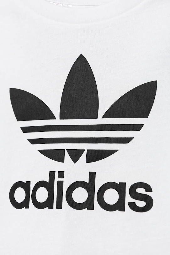 adidas Originals set de bumbac pentru copii JE1613 alb