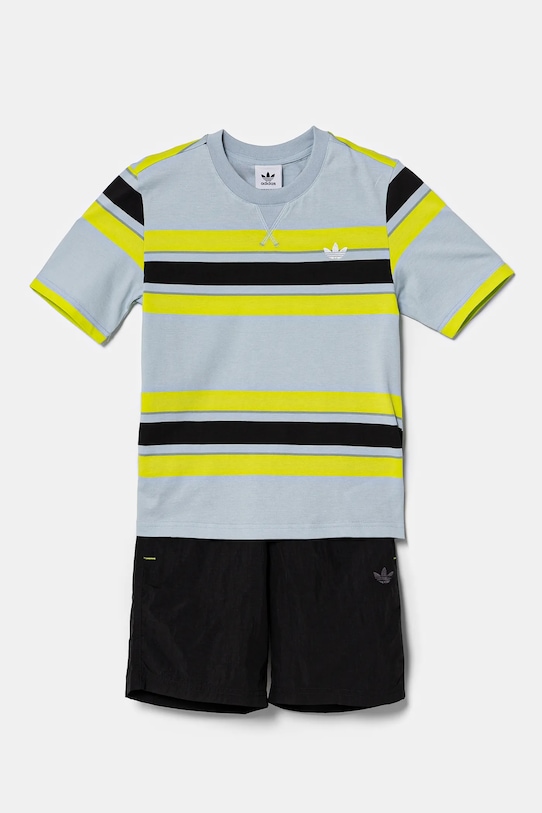 adidas Originals komplet dziecięcy JC7315 niebieski SS25