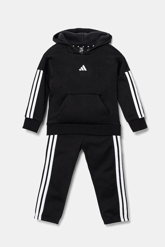 adidas dres dziecięcy dzianina czarny JD6484