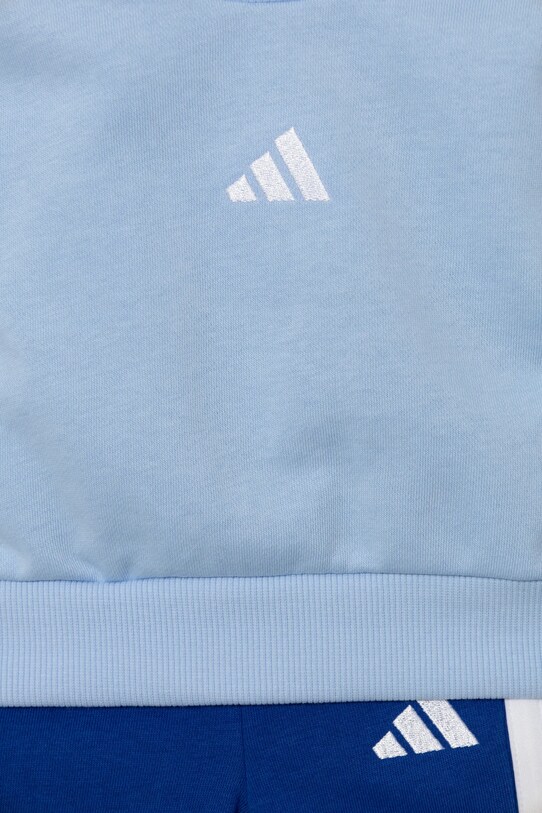 Chłopiec adidas dres niemowlęcy JD6483 niebieski