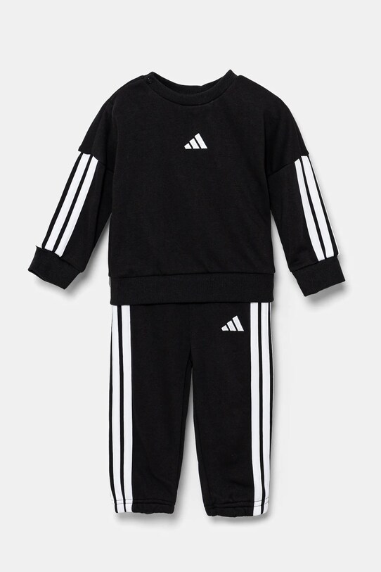 Cпортивний костюм для немовлят adidas трикотаж чорний JD6481