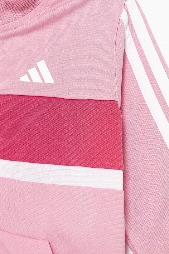 Cпортивний костюм для немовлят adidas рожевий JI6217
