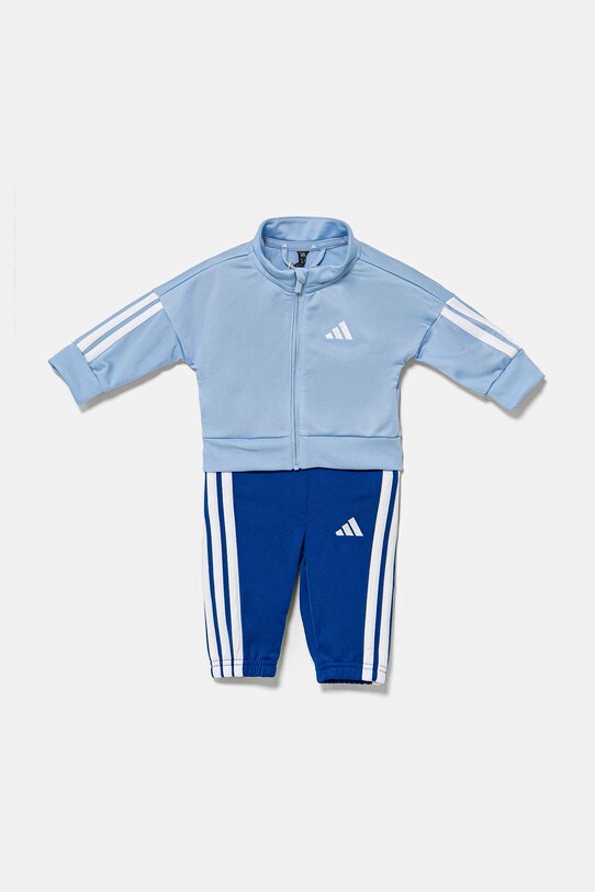 Παιδική φόρμα adidas πλεκτό ύφασμα μπλε JJ3538