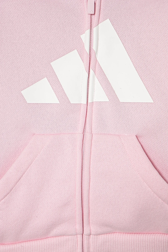 CHLAPEC Dětská tepláková souprava adidas JC9652 růžová