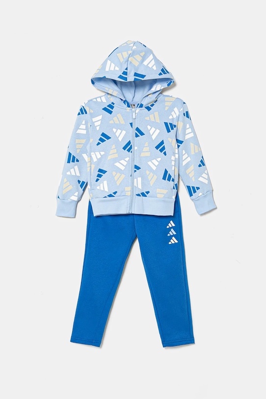Детский спортивный костюм adidas JD0251 голубой SS25