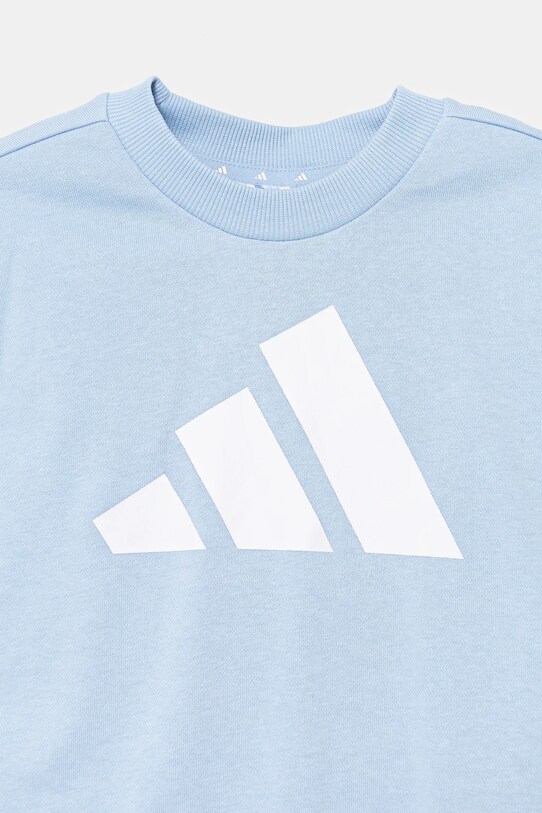 Детский спортивный костюм adidas голубой JE1395
