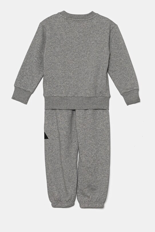 CHLAPEC Dětská tepláková souprava adidas JC9725 šedá