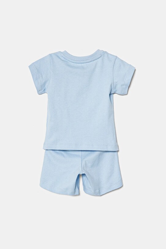 Детский комплект из хлопка adidas Originals JI5811 голубой SS25