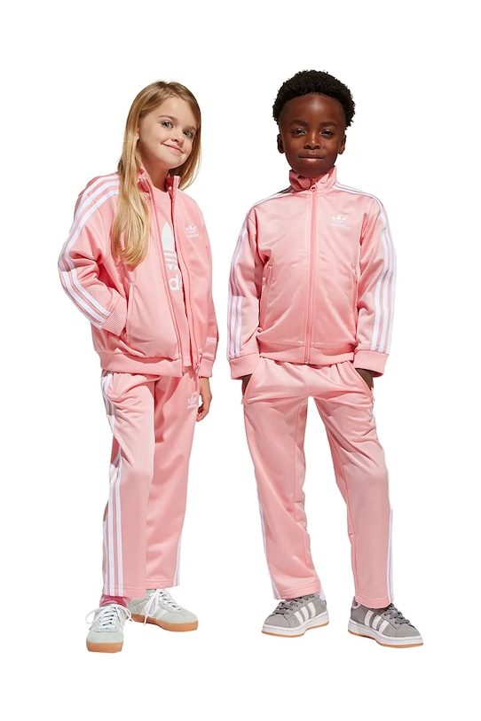 adidas Originals trening copii tricotaj portocaliu JC9152