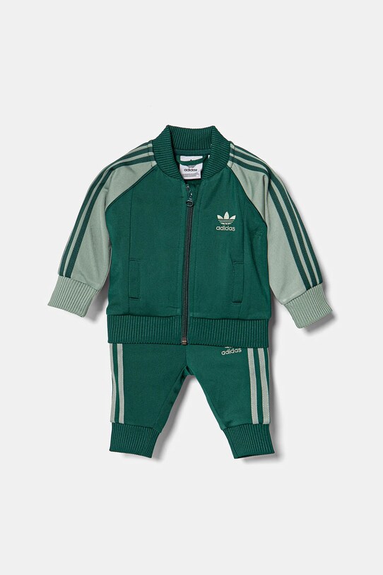 adidas Originals gyerek melegítő aplikációval zöld JC6496