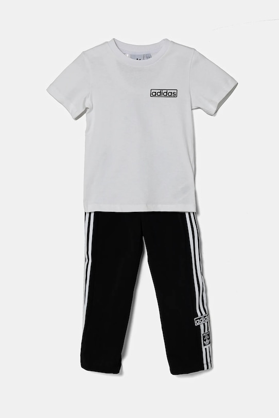 Дитячий спортивний костюм adidas Originals аплікація білий JC7864