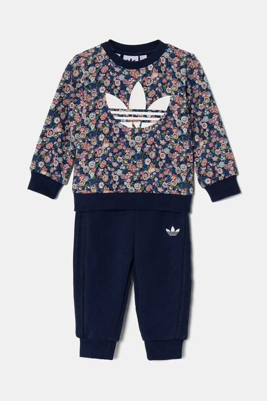 Дитячий спортивний костюм adidas Originals візерунок темно-синій JC8049