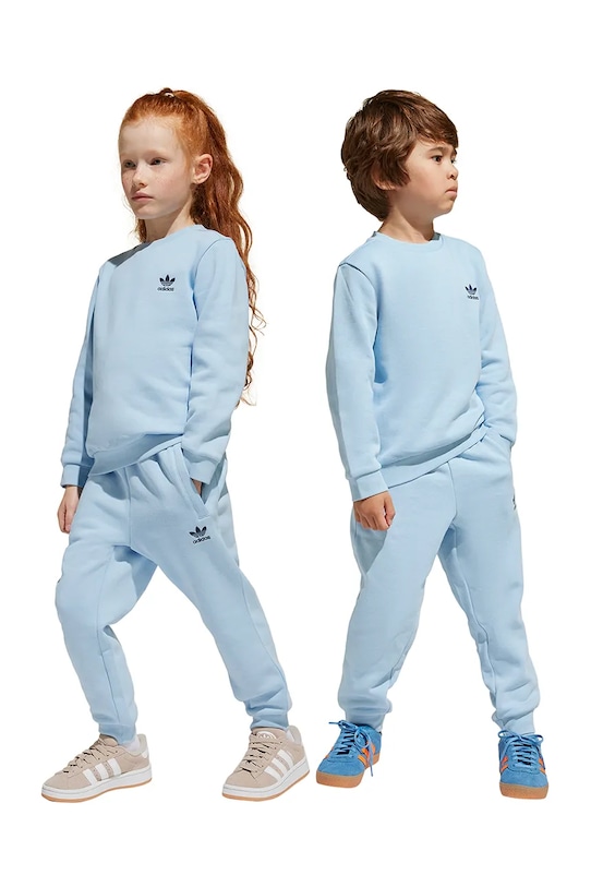 Παιδική φόρμα adidas Originals πλεκτό ύφασμα μπλε JI5815