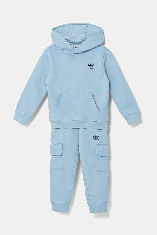 Detská tepláková súprava adidas Originals JC8955 modrá SS25