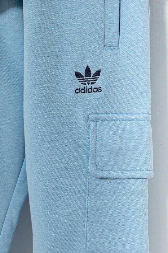 Detská tepláková súprava adidas Originals JC8955 modrá