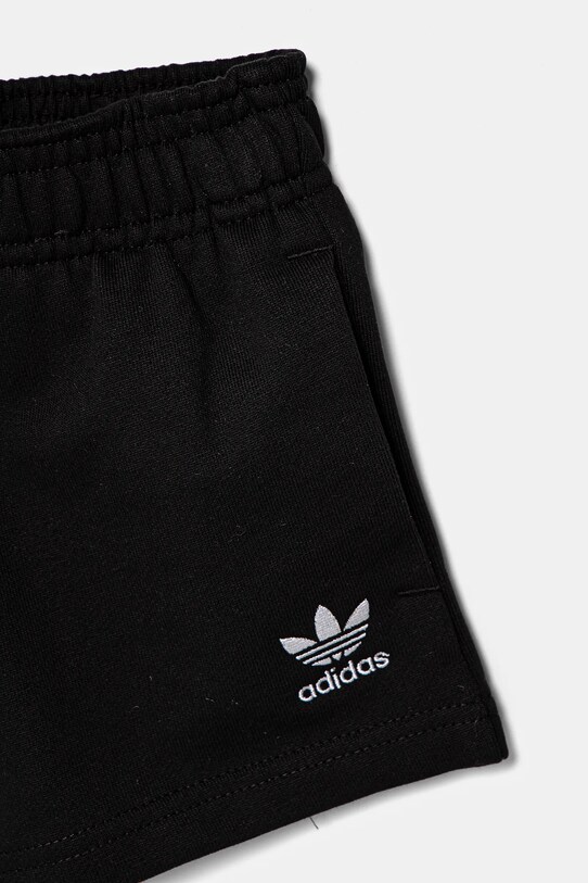 Дитячий бавовняний комплект adidas Originals JI5842 чорний