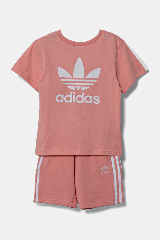 Παιδικό σετ adidas Originals JC9158 ροζ SS25