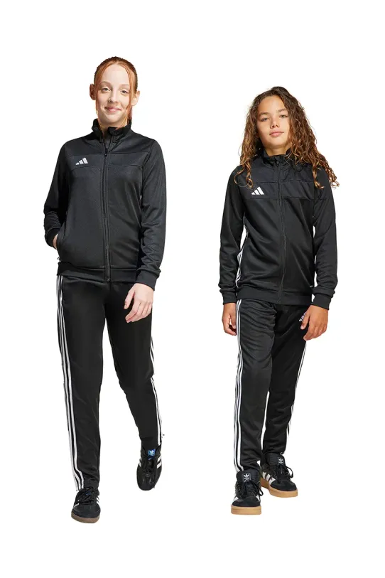 Детский спортивный костюм adidas Performance трикотаж чёрный JD0625