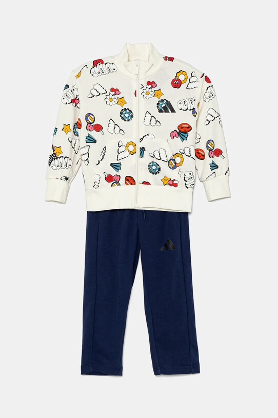 adidas tuta per bambini JI6233 beige SS25