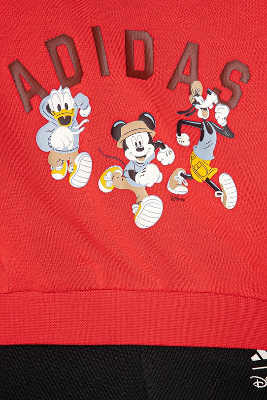 Chłopiec adidas dres dziecięcy JN6098 czerwony